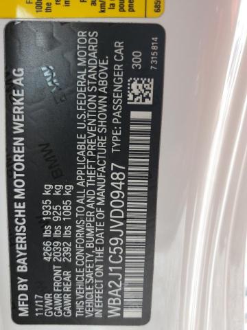 2018 BMW 230I WBA2J1C59JVD09487