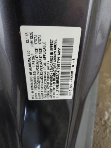 2016 HONDA ODYSSEY EX 5FNRL5H60GB047898