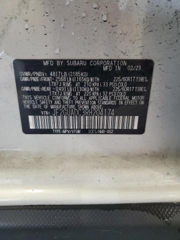 2024 SUBARU CROSSTREK JF2GUADC3RH204174