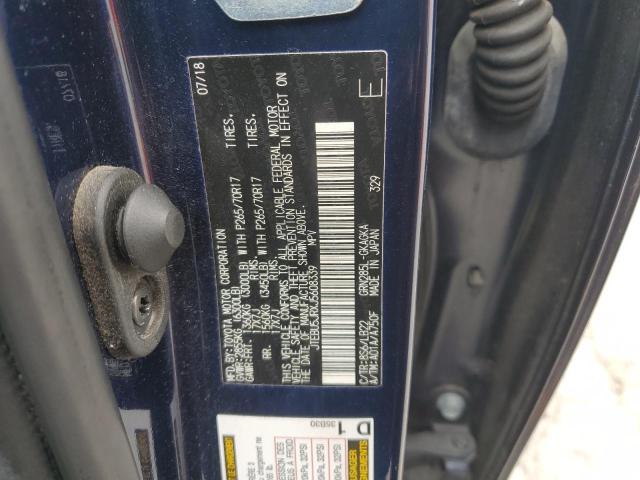 2018 TOYOTA 4RUNNER SR5/SR5 PREMIUM JTEBU5JRXJ5608339