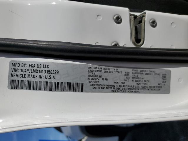 2021 JEEP CHEROKEE L - 1C4PJLMX1MD150329