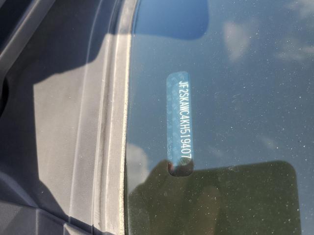2019 SUBARU FORESTER T JF2SKAWC4KH519407