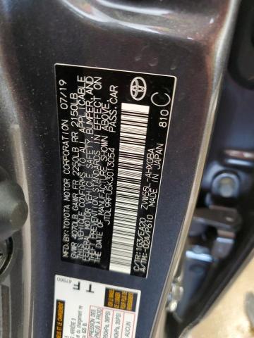 2019 TOYOTA PRIUS - JTDL9RFU5K3013054