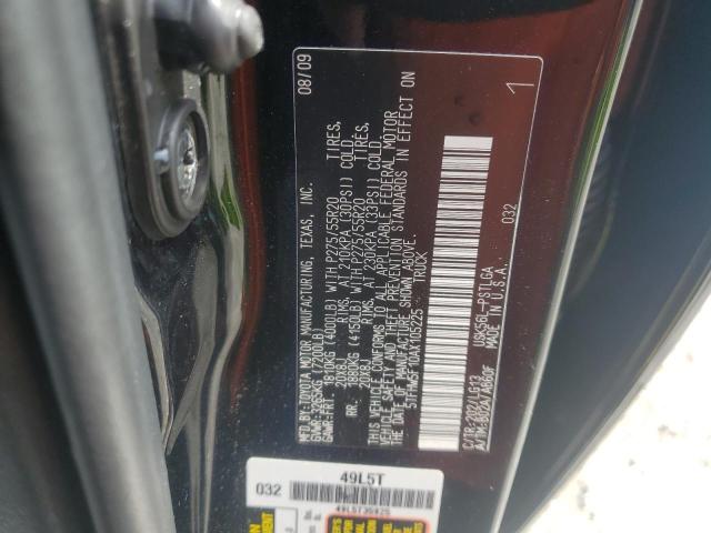 2010 TOYOTA TUNDRA CRE - 5TFHW5F10AX105225