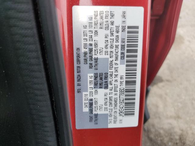 2016 MAZDA CX-5 TOURI JM3KE4CY8G0778860