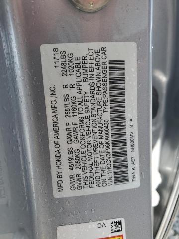 2019 HONDA ACCORD TOU 1HGCV3F96KA000430