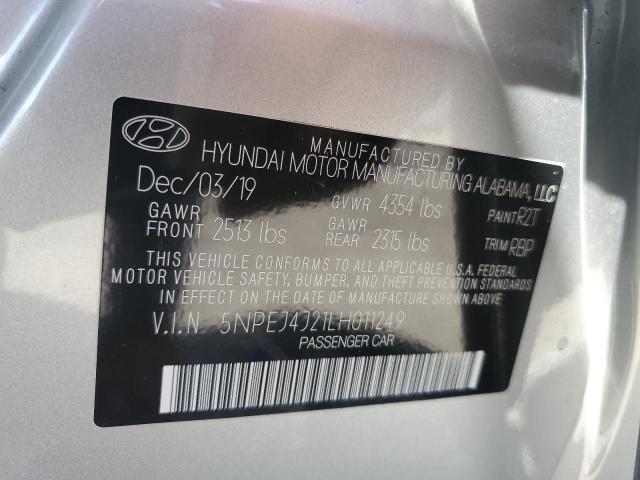 2020 HYUNDAI SONATA SEL PLUS 5NPEJ4J21LH011249