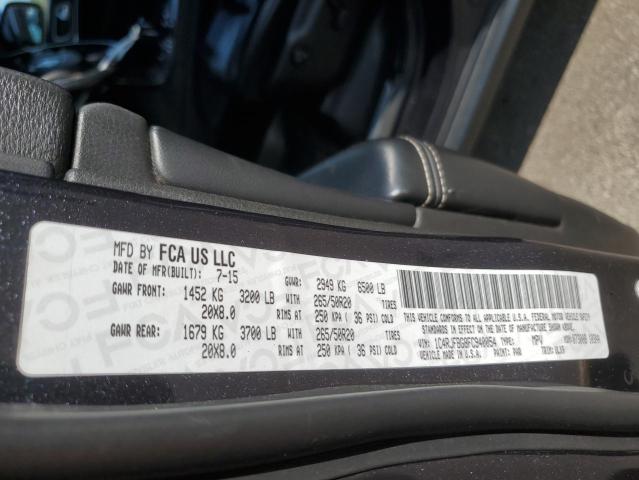 2015 JEEP GRAN CHERO 1C4RJFBG8FC940054