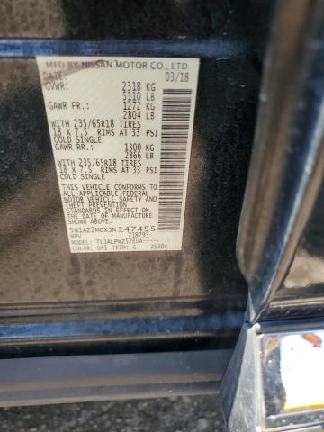 2018 NISSAN MURANO S 5N1AZ2MGXJN147455