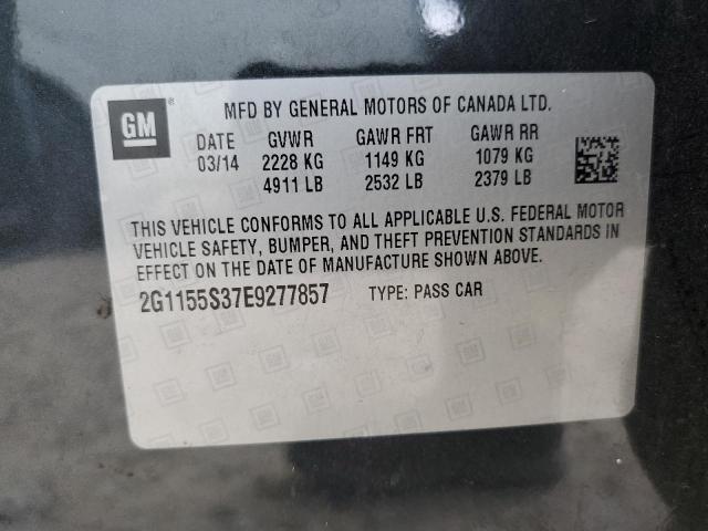 2014 CHEVROLET IMPALA LTZ - 2G1155S37E9277857
