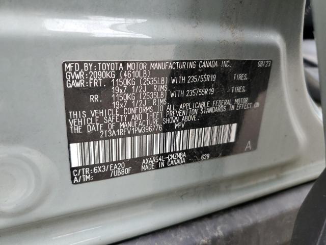 2023 TOYOTA RAV4 XLE P 2T3A1RFV1PW396776