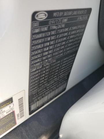2018 LAND ROVER RANGE ROVE SALYL2RX4JA724932