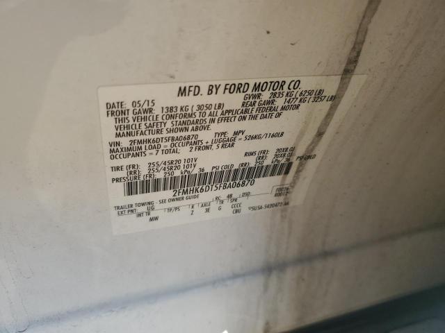 2015 FORD FLEX LIMIT 2FMHK6DT5FBA06870