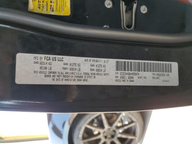2017 DODGE CHARGER SX 2C3CDXHG8HH599074