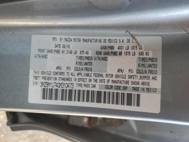 2016 MAZDA 3 SPORT - 3MZBM1U74GM310473