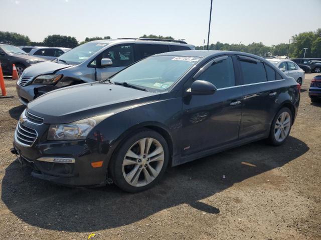 CHEVROLET CRUZE LTZ 2015 black sedan 4d gas 1G1PG5SB8F7107859 photo #1