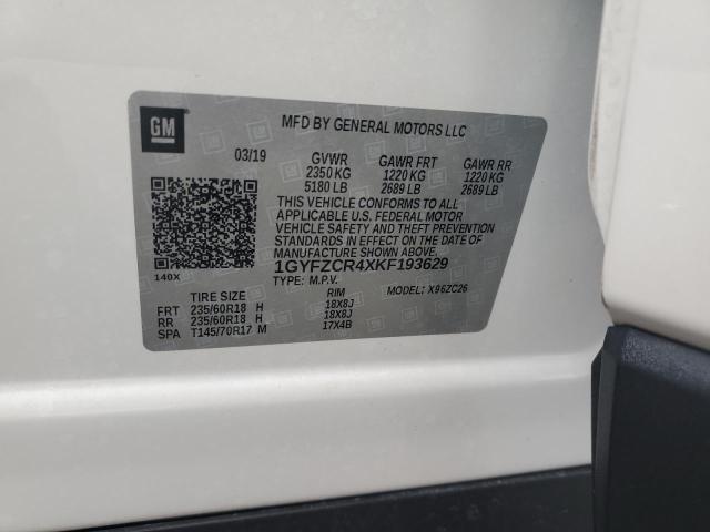 2019 CADILLAC XT4 PREMIU 1GYFZCR4XKF193629