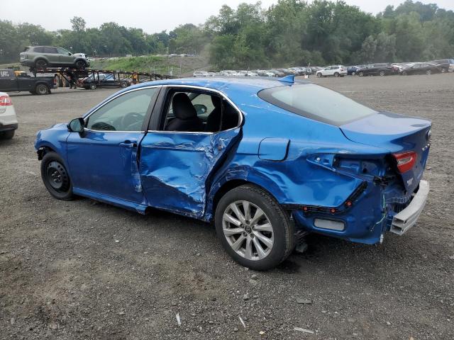 TOYOTA CAMRY L 2019 blue  gas 4T1B11HKXKU174392 photo #3