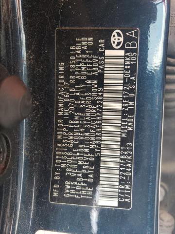 2017 TOYOTA COROLLA L - 5YFBURHE6HP722849
