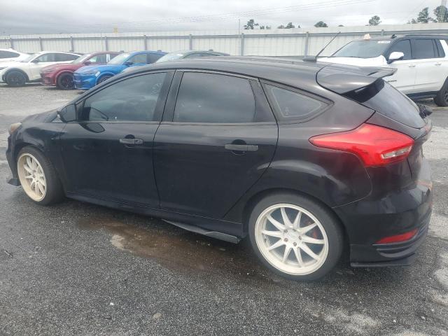 FORD FOCUS ST 2017 black  gas 1FADP3L9XHL301559 photo #3