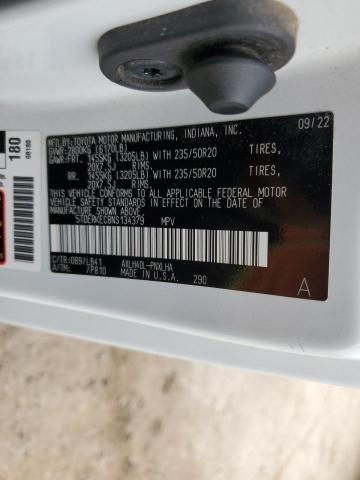 2022 TOYOTA SIENNA LIM 5TDERKEC8NS134379