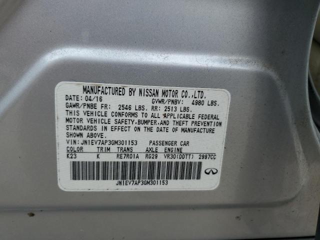 2016 INFINITI Q50 PREMIUM JN1EV7AP3GM301153