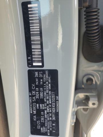 2025 KIA K4 LX 3KPFT4DE4SE102877