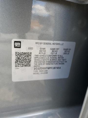 2023 CHEVROLET MALIBU LT 1G1ZD5ST6PF187454