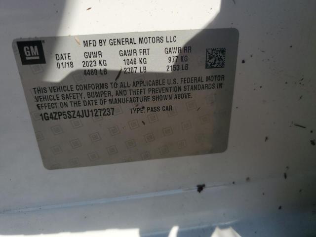 2018 BUICK LACROSSE ESSENCE 1G4ZP5SZ4JU127237