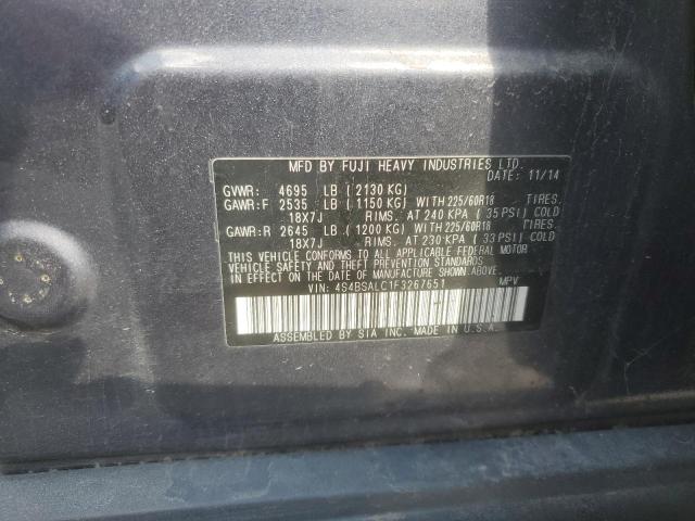 2015 SUBARU OUTBACK 2. 4S4BSALC1F3267651