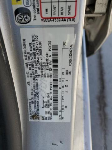 2012 FORD FIESTA SE - 3FADP4EJ8CM171303