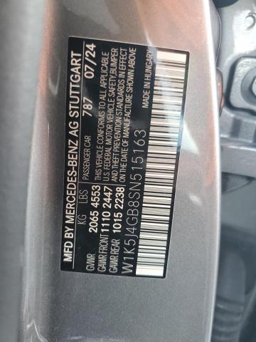 2025 MERCEDES-BENZ CLA 250 W1K5J4GB8SN515163