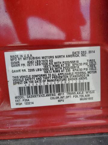 2015 MITSUBISHI OUTLANDER SPORT SE 4A4AR4AU4FE021361