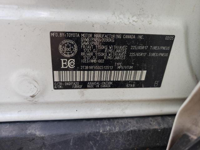 2025 TOYOTA RAV4 LE - 2T3B1RFV5SC512513
