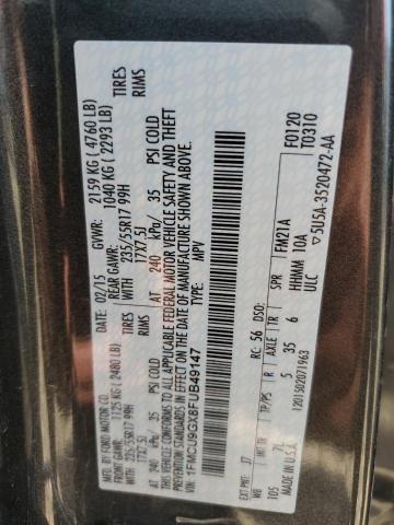 2015 FORD ESCAPE SE #3309643055