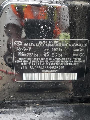 2017 HYUNDAI SONATA SE - 5NPE24AF6HH593999