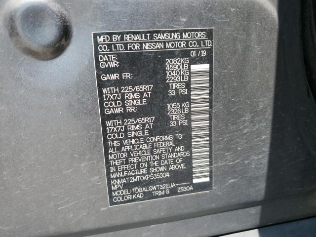 2019 NISSAN ROGUE S #3290660491