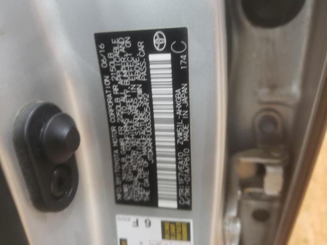 2016 TOYOTA PRIUS JTDKARFU0G3525492