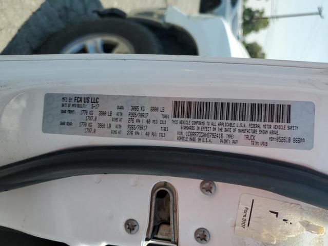 2017 RAM 1500 SLT 1C6RR7GGXHS792416