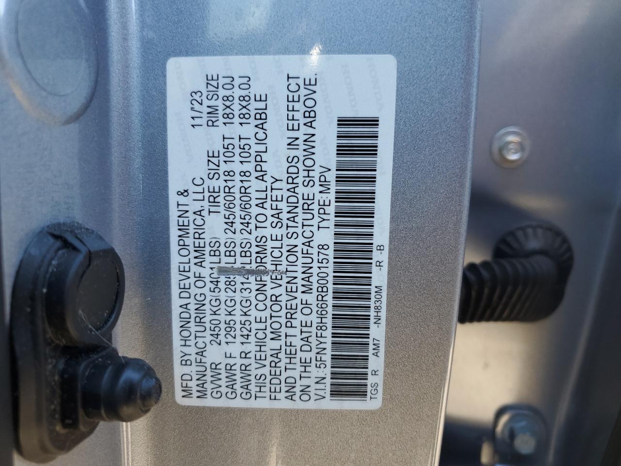 HONDA PASSPORT TRAIL SPORT