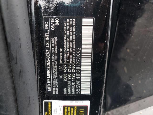 2018 MERCEDES-BENZ C 300 55SWF4JB2JU273992