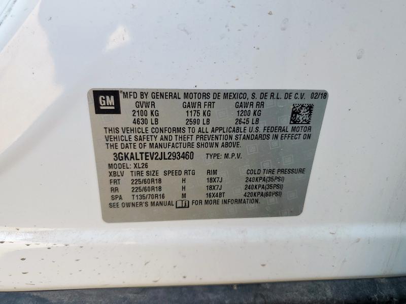 2018 GMC TERRAIN SL - 3GKALTEV2JL293460