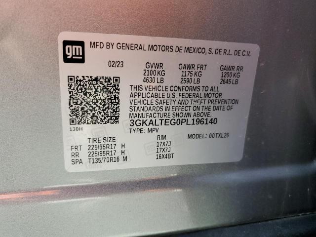 2023 GMC TERRAIN SL 3GKALTEG0PL196140