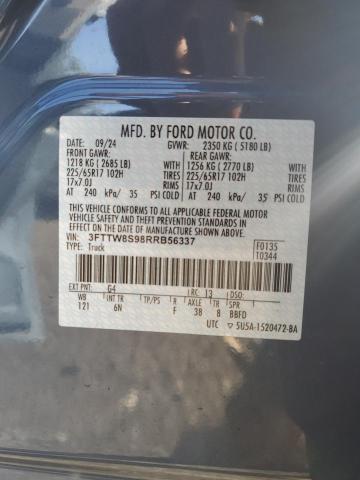 2024 FORD MAVERICK LARIAT - 3FTTW8S98RRB56337
