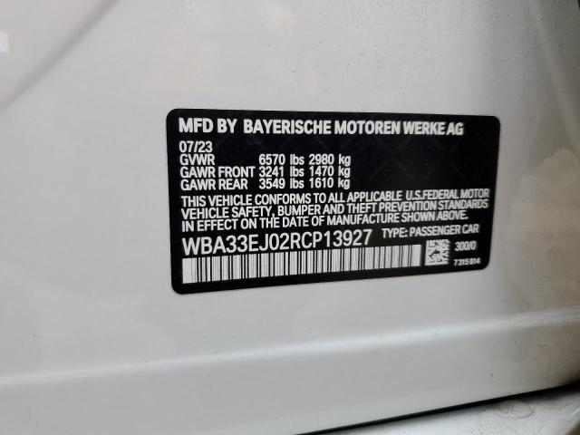 2024 BMW 760 XI WBA33EJ02RCP13927