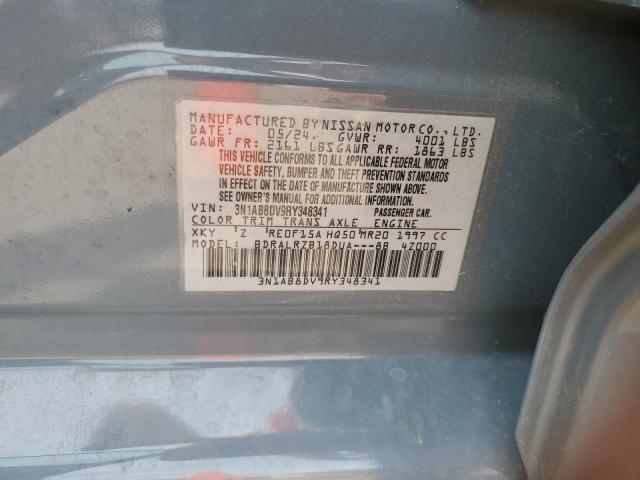 2024 NISSAN SENTRA SR 3N1AB8DV9RY348341