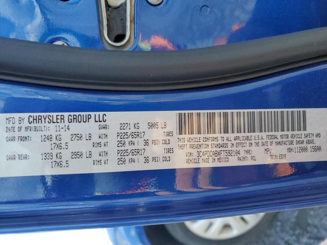 2015 DODGE JOURNEY SE 3C4PDCABXFT592104
