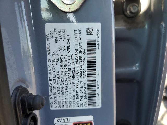 2020 HONDA CR-V TOURING 2HKRW2H9XLH630720