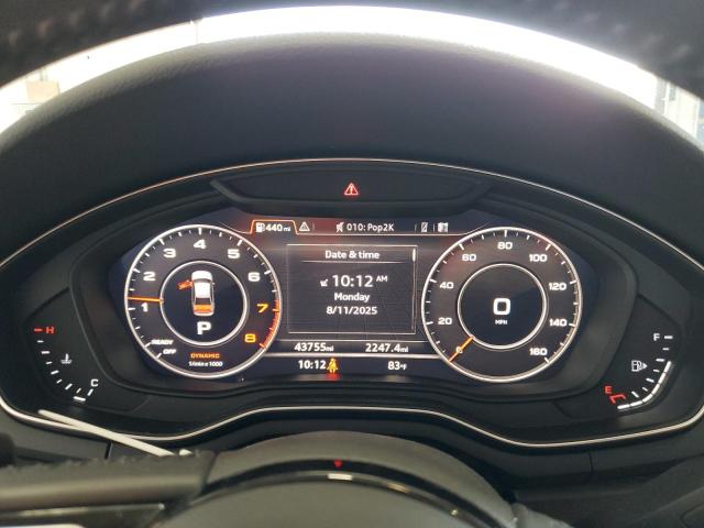 2018 AUDI A4 PREMIUM WAUDNAF46JN015803