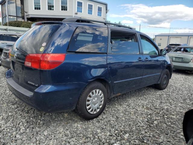 TOYOTA SIENNA CE 2004 blue  gas 5TDZA23CX4S060599 photo #4